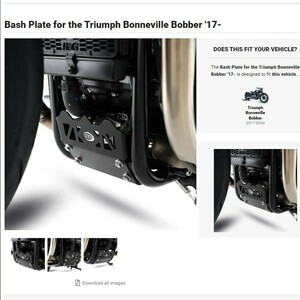 40%OFF★R&G エンジンガード アンダーガード バッシュプレート TRIUMPH BONNEVILLE BOBBER 2017 トライアンフ ボンネビル ボバー BP0011BK