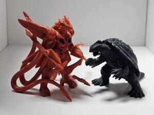 ガメラ3 邪神覚醒 ガメラ イリス フィギュア 2体 GAMERA 特撮映画 バンダイ BANDAI