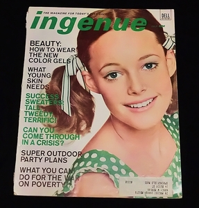 ingenue 1969 アメリカ 雑誌 米国 10代 女性誌 ファッション petticoat LIFE PLAYBOY 60年代 モッズ モード レトロ 当時 ヴィンテージ 装苑