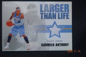 Carmelo Anthony 2008-09 SkyBox Larger Than Life Game-Used