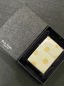 zippo ポールスミス 特殊加工 シルバー 希少モデル 2011年製 Poul Sumith シルバーインナー 2011年製 専用ケース 保証書付き