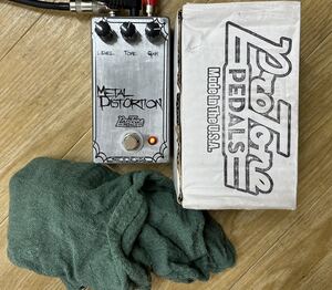 PROTONE METAL distortion Pro TONE PEDALS プロトーン　メタル・ディストーション・エフェクター　専用保護布地・元箱付属 made in USA