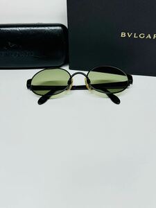 1円 BVLGARI サングラス メタルフレーム 眼鏡 メガネ 眼鏡フレーム ブルガリ アイウェア 度有り