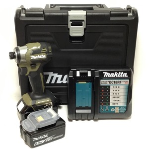 ΘΘ MAKITA マキタ インパクトドライバ 18v 未使用品 付属品完備 3 TD173DRGXO オリーブ 未使用に近い