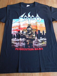 SODOM Tシャツ PERSECUTION MANIA 黒M ソドム / slayer kreator protector destruction necronomicon venom bathory