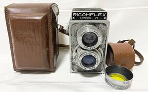 1K026 Ricohflex リコーフレックス Model VII 二眼レフカメラ リコー フィルムカメラ 1:3.5/8cm