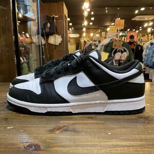 NIKE DUNK LOW RETRO ナイキ ダンクローレトロ ブラック ホワイト パンダ DD1391-100 Size 27.5cm 美中古品 本体のみ