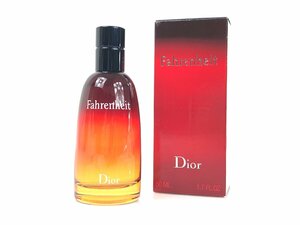 未使用　クリスチャン・ディオール　Christian Dior　Fahrenheit　ファーレンハイト　オードトワレ　スプレー　50ml　YK-4629