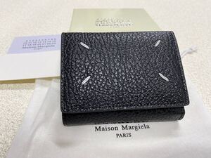 Maison Margiela メゾンマルジェラ 三つ折り財布 ブラック jhs-2