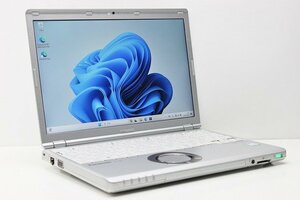 1円スタート ノートパソコン Windows11 Panasonic レッツノート CF-SZ6 第7世代 Core i5 SSD256GB メモリ8GB 12.1 Windows10 カメラ