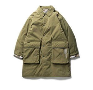 TIGHTBOOTH NEIGHBORHOOD ISLEY PUFFY COAT OLIVE DRAB サイズM