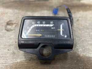 ●廃盤部品 YAMAHA YB50 F5B 1985年モデル スピードメーター インジケーター 純正 走行16417km ヤマハ YB-1 動作未確認 旧車 札幌発