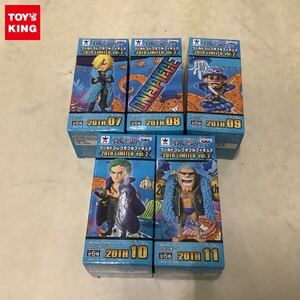 1円〜 ONE PIECE ワールドコレクタブルフィギュア 20TH LIMITED vol.2 サンジ、ロロノア・ゾロ、フランキー 他