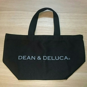 値下げ！【DEAN&DELUCA*ディーン&デルーカ】トートバッグ*小*黒*ブラック★新品未使用