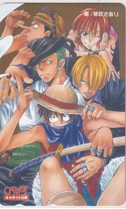 ONE PIECE（ワンピース）キャロット出版テレカ　２＊琴吹さあり