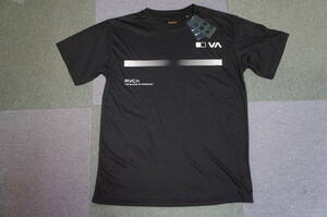 送込 新品 RVCA ルーカ スポーツ PIX BAR SST 半袖Tシャツ 完売 スケボー サーフ 黒 