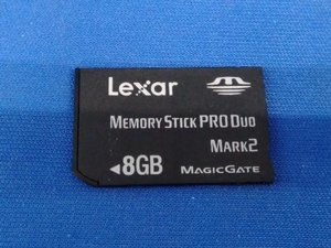 Lexar メモリースティックPRO 8GB　※箱・説明書欠品