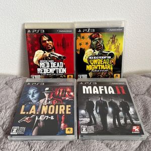 PS3 レッドデッドリデンプション / LAノワール / MAFIA Ⅱ