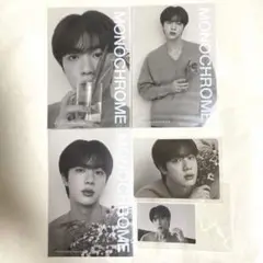 BTS MONOCHROME プリントフォト ミニフォト ステッカー Jin