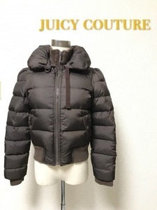 ★美品★ジューシークチュール JUICY COUTURE★ダウンジャケット★レディース★ブラウン★ダウン★size S★ジャンパー★アウター★