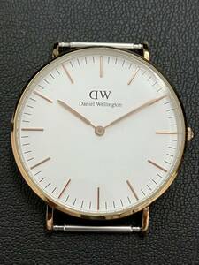 Daniel Wellington B36R14 ダニエルウェリントン 腕時計 白文字盤 不動品