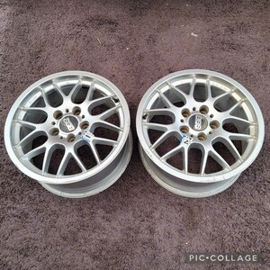 BBS RX204 BMW用 １７インチ 8j +38 pcd 120　5H φ72.6mm 中古品 ホイールのみ2本セット BMW 1・3シリーズなど☆