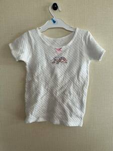 サンリオ　半袖Tシャツ キルティング　インナーシャツ　アンダー　マイメロ　マイメロディー　120サイズ 女の子　キッズ