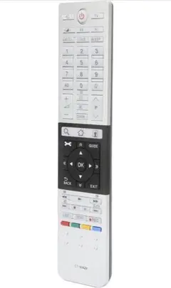 CT-90429 テレビ交換用リモコン　東芝　シルバー