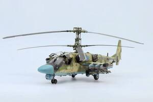 ZVEZDA 1/48 ロシア ka-2 武装ヘリコプター 組立塗装済完成品