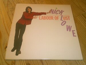 LP：NICK LOWE LABOUR OF LUST ニック・ロウ：US盤