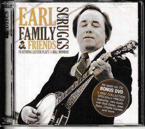 新品未開封CD◆アール・スクラッグス /His Family & Friends DVD付★同梱歓迎！EARL SCRUGGS WITH BOB DYLAN、JOAN BAEZ、THE BYRDS