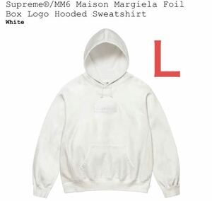 シュプリーム　マルジェラSupreme Maison Margiela Foil Box Logo Hooded