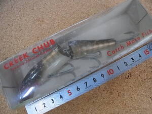 新品 80年代 プラ製 OLD CREEK CHUB PIKIE クリークチャブ ジョインテッド パイキー 2600 PI 80