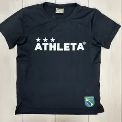 ATHLETA 黒シャツ 140