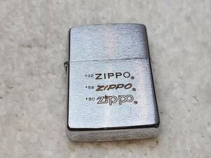 ZIPPO　イタリック　斜字体　歴代ボトム　デザイン　1984年製