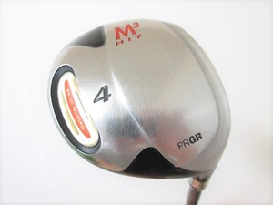 プロギア◆◆ M3 HIT フェアウェイ 4W-16.5度 純正カーボン M-46(SX) ◆◆PRGR ヒット ゴルフクラブ EB36