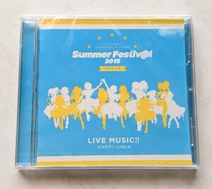 アイドルマスター シンデレラガールズ ◆ Summer Festiv@l 2015 東京 LIVE MUSIC!! @リスアニ！LIVE-4 CD 【未開封】