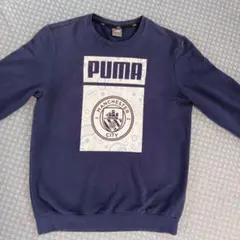 PUMA MANCHESTER CITY スウェット Lサイズ ネイビー