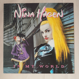 ◆ Nina Hagen ニナ・ハーゲン / In My World 1991年 12インチシングル ドイツ盤 ◆