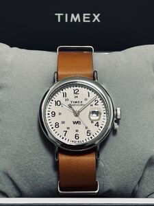 TIMEX タイメックス ウィークエンダー 37mm【TW2W86500】2024年秋冬新モデル 未使用美品 社外替えベルト付き