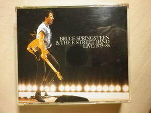 『Bruce Springsteen ＆ The E Street Band/Live 1975－85 (1986)』(初期盤,1986年発売,75DP-700～702,廃盤,国内盤,歌詞対訳付,3CD)