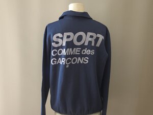 コムデギャルソン★長袖トラックジャケット★プルオーバー★ジャージ★バックプリント★Ｍサイズ★COMME des GARCONS