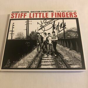 【サイン入り】stiff little fingers/the very best of〜スティッフ・リトル・フィンガーズ