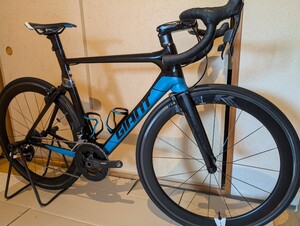 【フラグシップ】GIANT PROPEL ADVANCED SL 0 Mサイズ 超軽量エアロロード SRAM eTAP電動 カーボンホイール 手渡しのみ