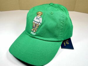 Ralph Lauren POLO CAP BEAR ラルフローレン ポロ 帽子 ポロベアー グリーン