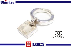 1円【CHANEL】良品 シャネル カメリア クローバー No5 リング/ペンダントトップ SV/シルバー アクセサリー◆質屋