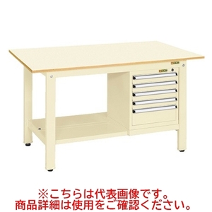 KK-49PSL5I 【サカエ】【固定式】軽量作業台KKタイプ幅1200×奥行750×高さ740mm/業務用/新品/送料無料