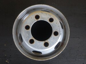 r627-29 ★ 中古 ホイール DMZB 17.5×6.00 135-9TCS 6穴 トラック スチールホイール