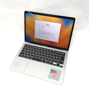 Apple　MacBook Air　A2337　M1/2020　8GB　256GB　Ventura　シルバー　初期化済み【CLBA5026】