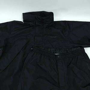 【中古】[上下セット] ヘリーハンセン ヘリーレインスーツ Helly Rain Suit M ブラック HOE12311 ユニセックス HELLY HANSEN